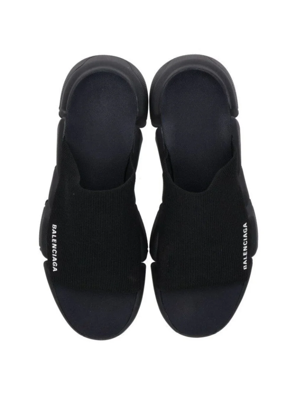 Balenciaga Speed 2.0 Logo Print Sandals